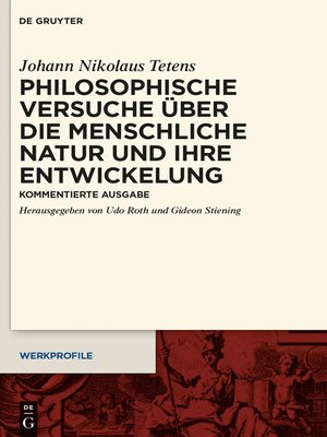 cover image of Philosophische Versuche über die menschliche Natur und ihre Entwickelung